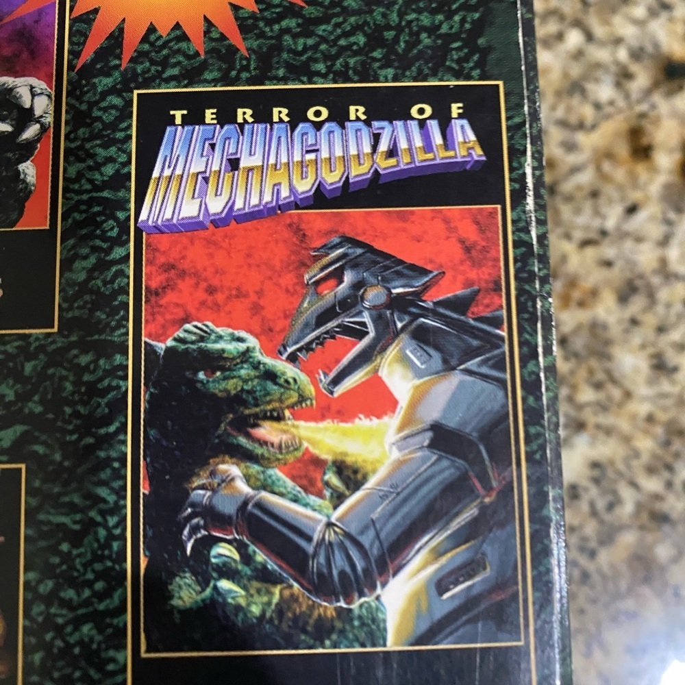 3 VTG Godzilla VHS King of Monsters 1956 Terror of Megagodzilla SciFi Monsters - Picture 3 of 16